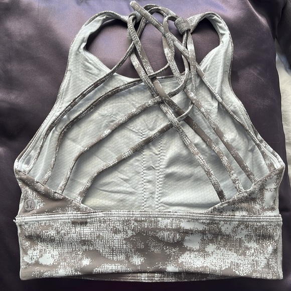 Lululemon High neck long line energy bra - Picture 2 of 3